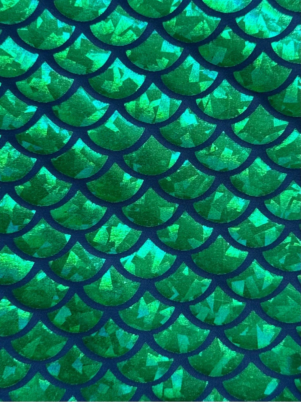 Shade Critters Girl’s Green Metallic Mermaid Tail Skirt - YLG (10-12)